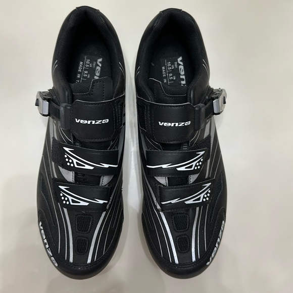 Venzo RX Road Bike Cycling Shoes with SPD SL  Cleats - Picture 1 of 5